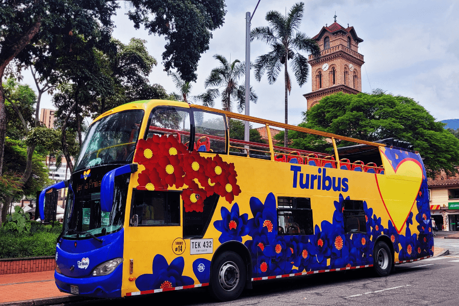 Experiencia Turibus Medellín